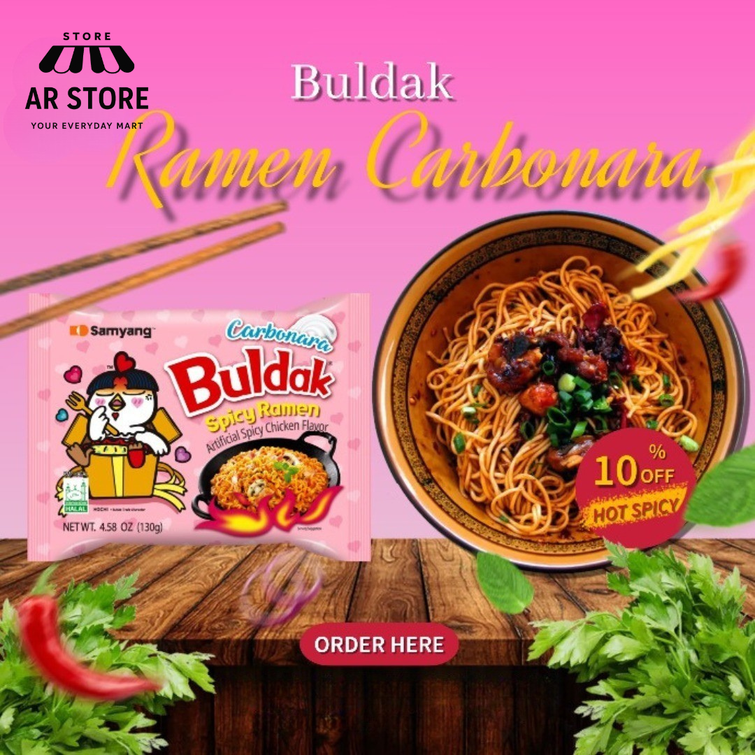 Buldak Ramen Carbonara