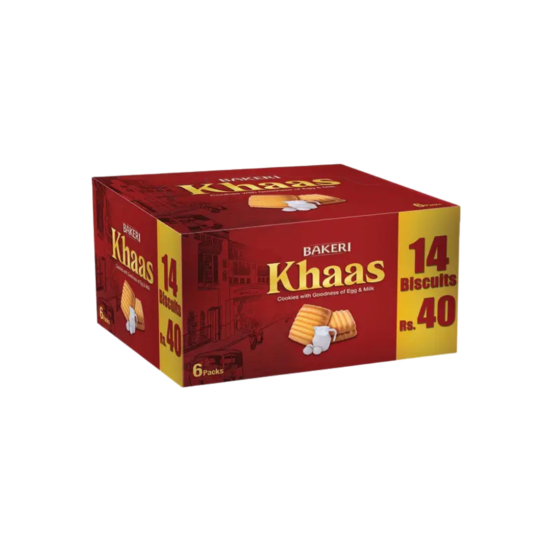 Bakeri Khaas Cookies - Standard Box (6 Packs)